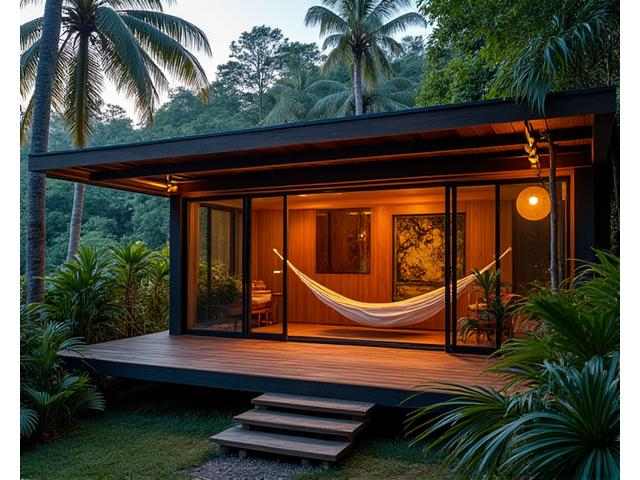 持続可能なエコ宿泊施設