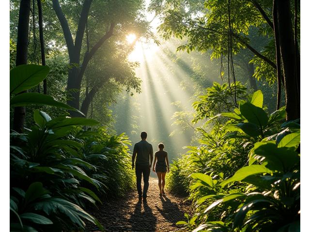 熱帯雨林トレッキング